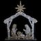 4ft. LED Holy Family Nativity Scene Outdoor Christmas Decoration